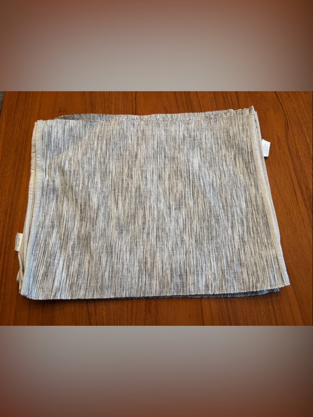 8 Sur La Table Cotton placemats Towel - Beige,gray, and Black